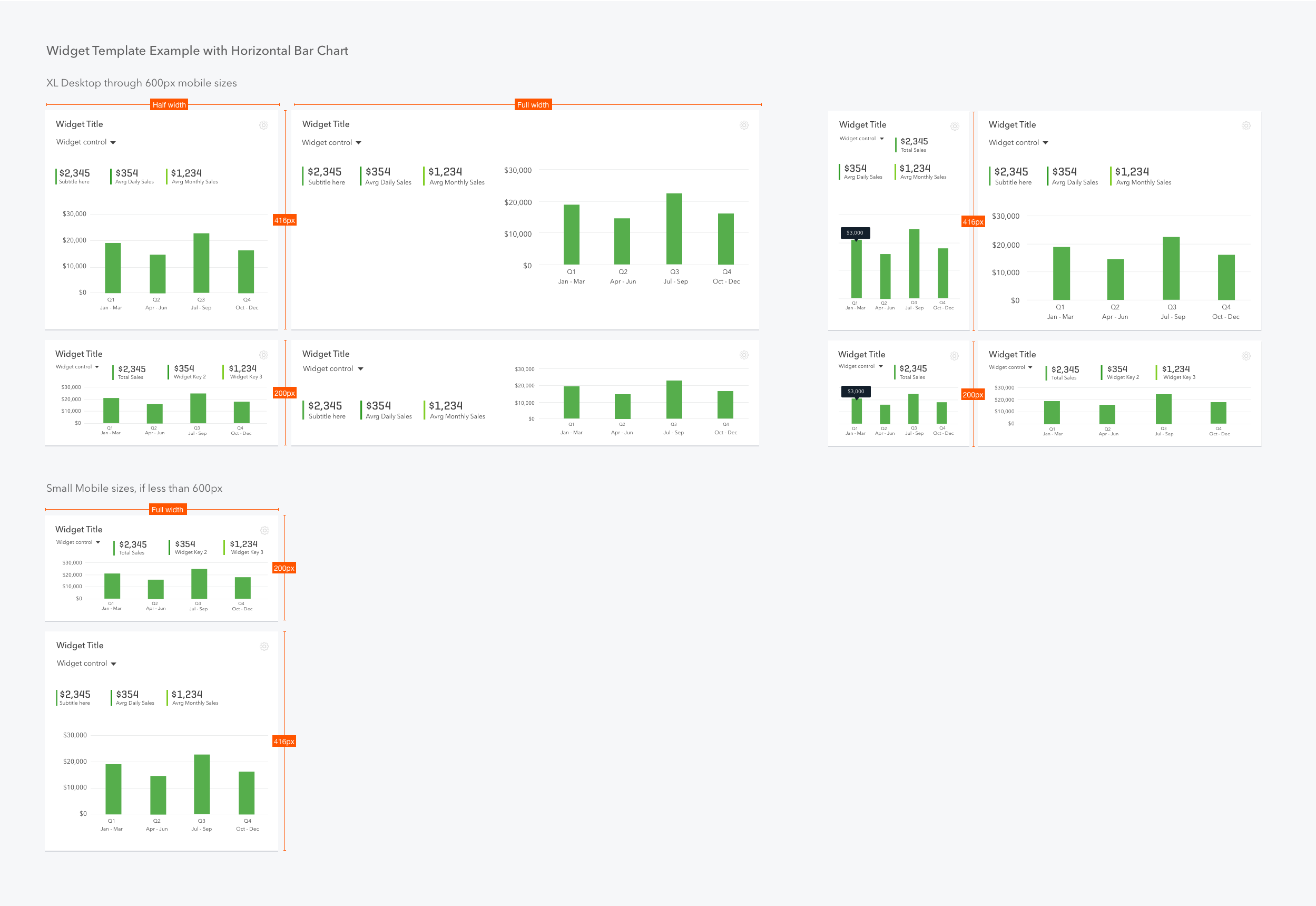 Widget examples
