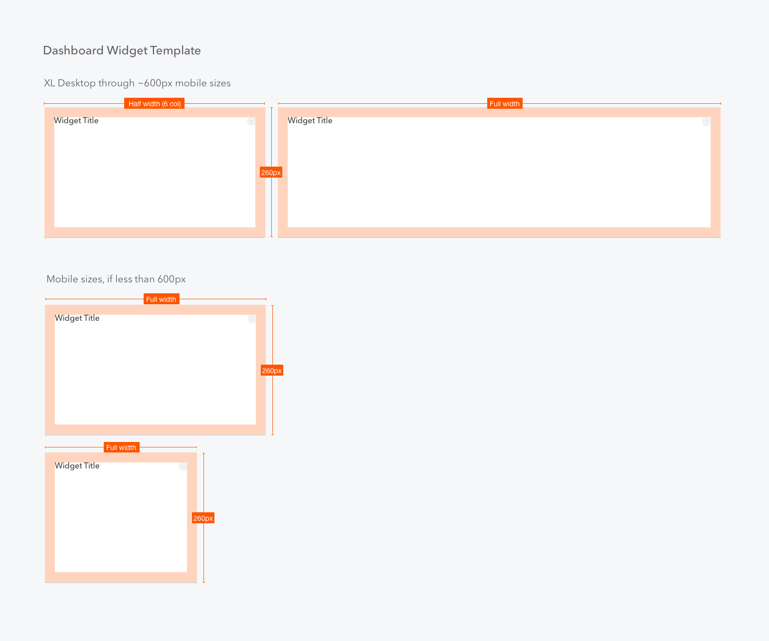 Widget template v2