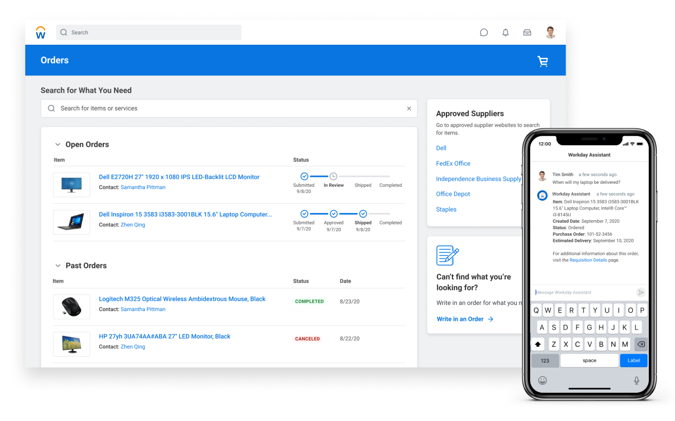 Workday Guided Requisitioning